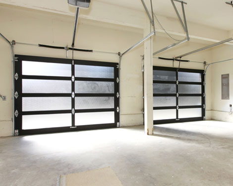 Glass garage door Fort Lee